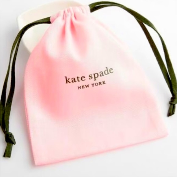 Kate Spade ♠️ Heritage Spade it Heart Studs Earrings in Flamingo Pink - Picture 7 of 10